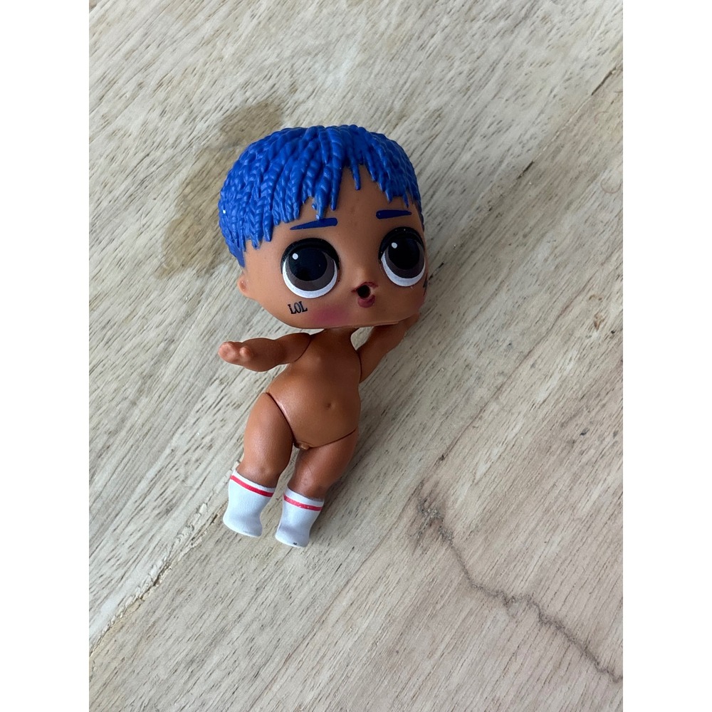 MGA LOL Surprise Boys Series 2 Guy Diamond Blue Hair Collectible Doll 3 Inch